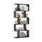 5-tier Bookshelf With Anti-toppling Device For Living Room Home Office